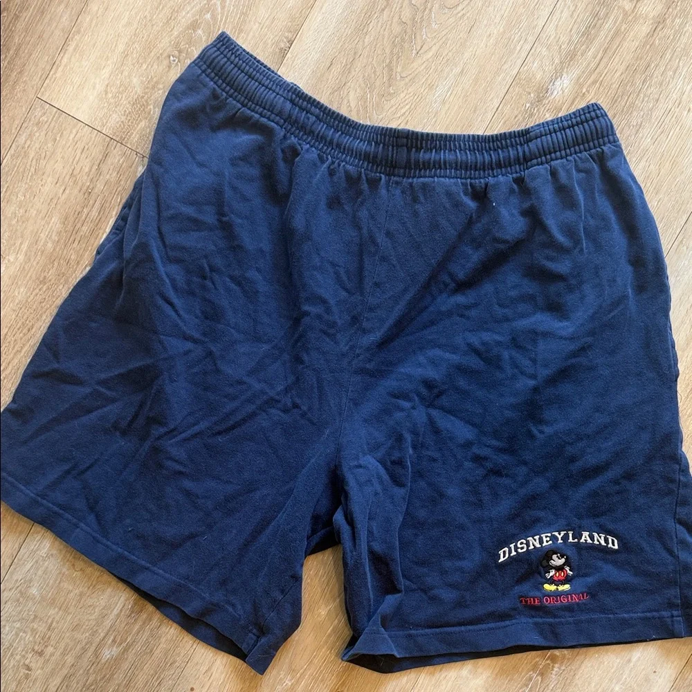Disneyland Navy Blue Shorts vintage